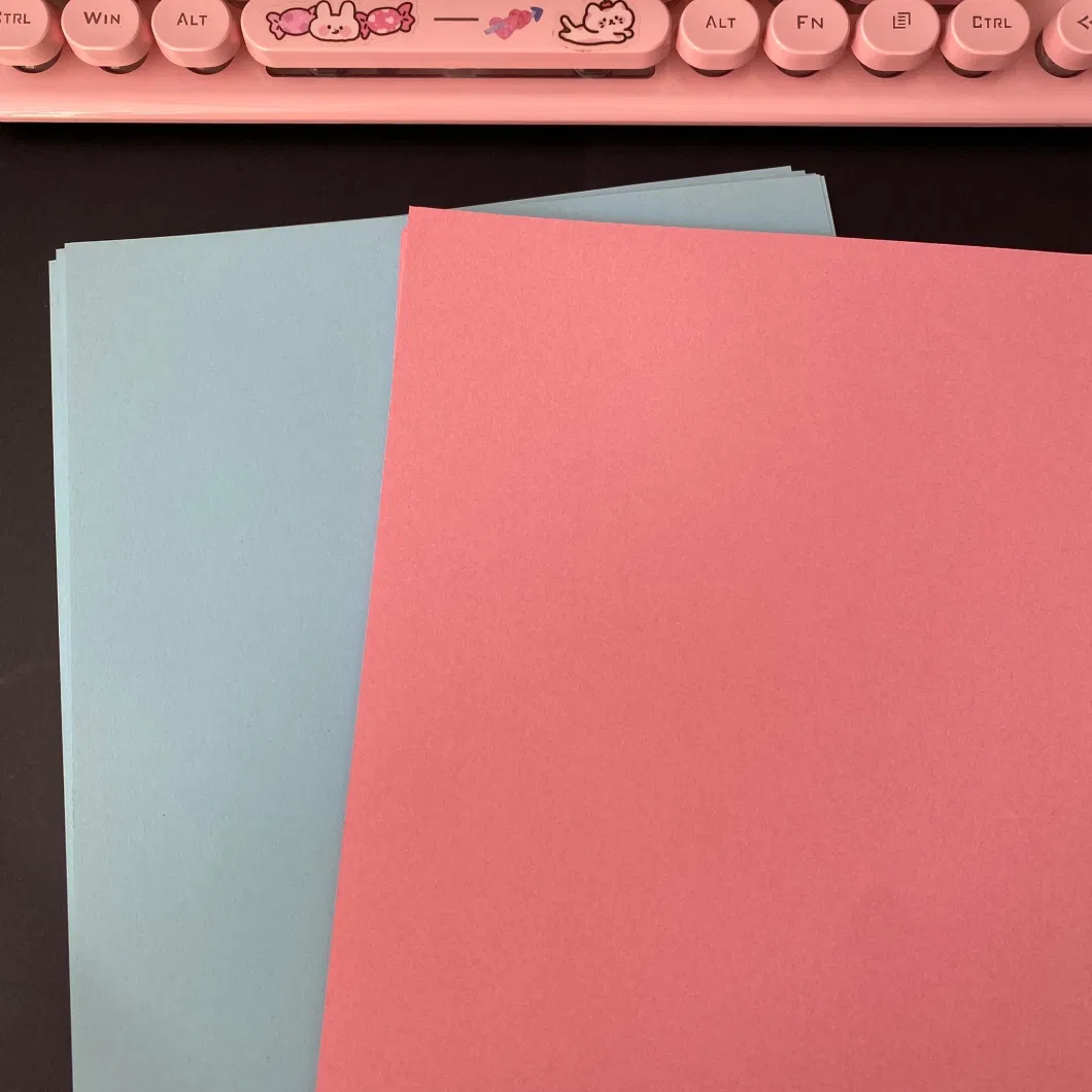 180g Pink/Blue Colored Paper Special Paper Color Copy Paper Office Supplies School Stationery Children&prime;s Origami