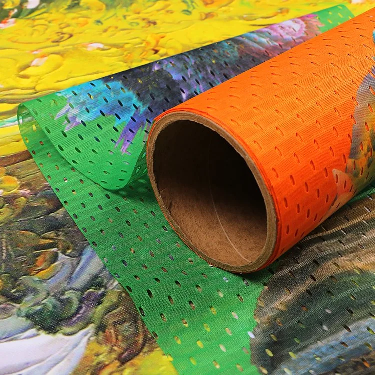 115GSM Mesh Flag Fabric Dye Sublimation Direct Print and Heat Paper Transfer