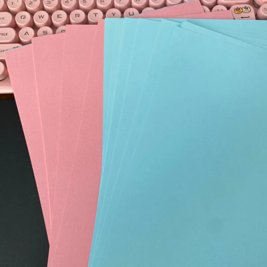 180g Pink/Blue Colored Paper Special Paper Color Copy Paper Office Supplies School Stationery Children&prime;s Origami