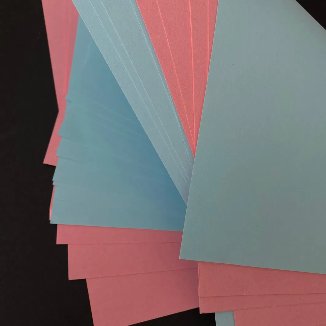 180g Pink/Blue Colored Paper Special Paper Color Copy Paper Office Supplies School Stationery Children&prime;s Origami